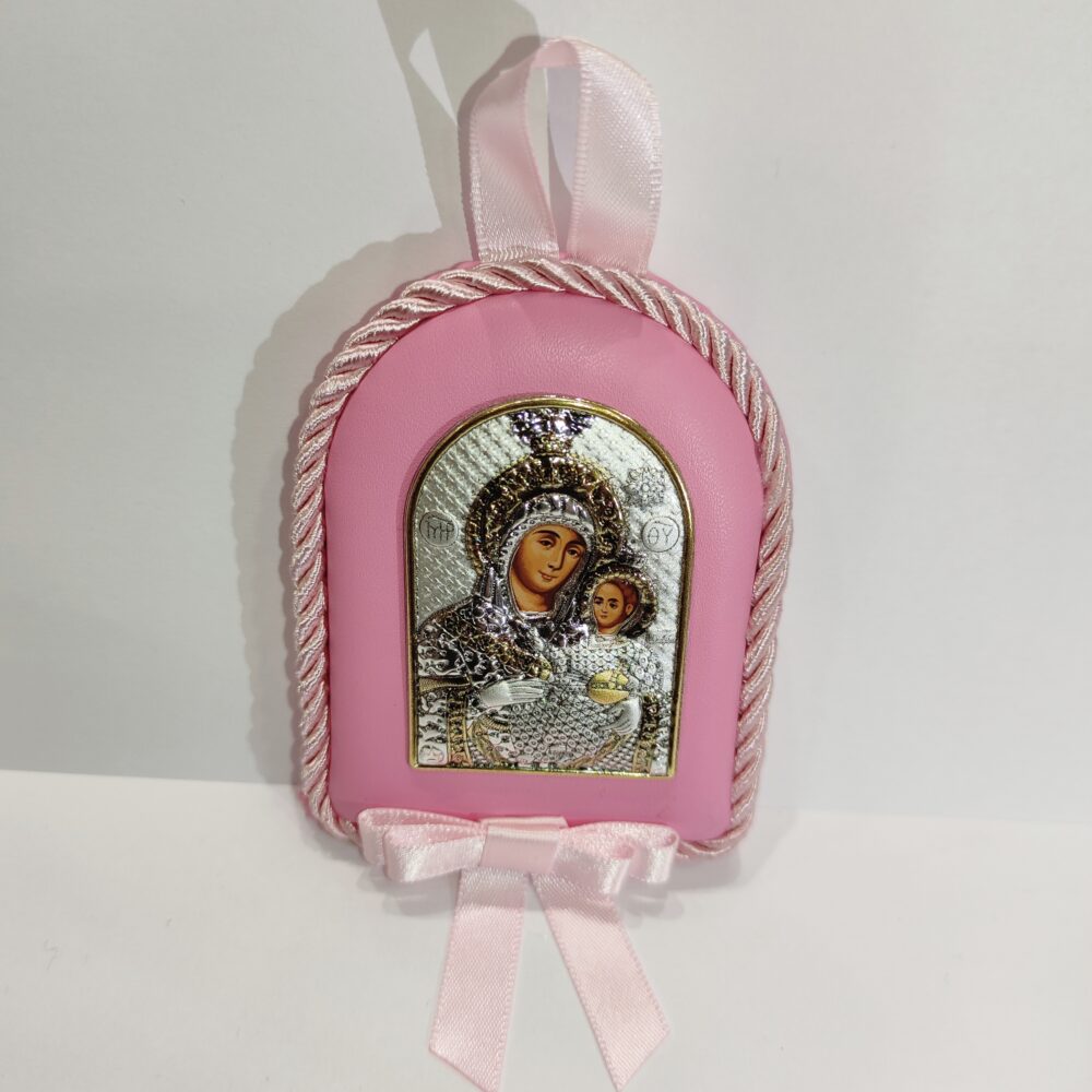 CHILDREN'S PICTURE OF PINK CRADLE FOR NEWBORN GIRL