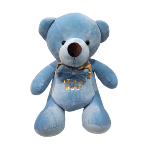 IT'S A BOY BLUE TEDDY BEAR FOR NEWBORN BOYTEDDY BEAR BLUE IT'S A BOY 30