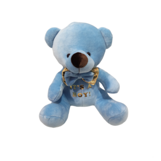 IT'S A BOY BLUE TEDDY BEAR FOR NEWBORN BOYTEDDY BEAR BLUE IT'S A BOY 25