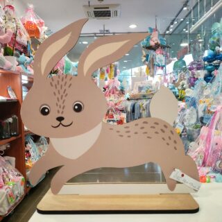 WOODEN DECORATIVE GIFT BUNNYWOODEN DECORATIVE GIFT BUNNY - D21